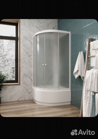 Душевая кабина Parly EF821 (80х80х215)