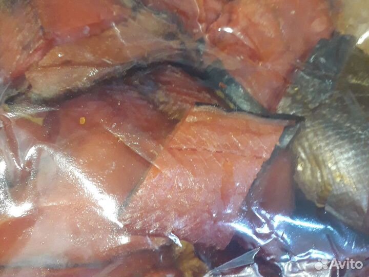 Нерка копчёная кусочками