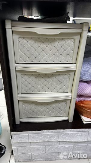 Комод пластиковый