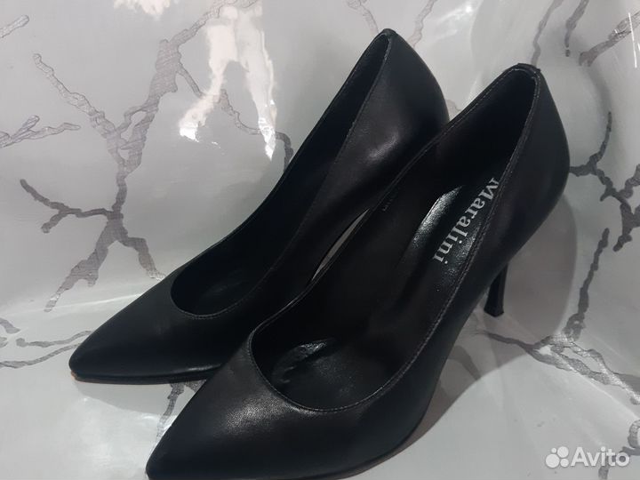 Туфли кожаные