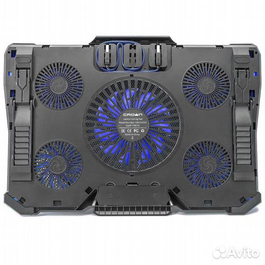 Подставка охлажд. Crown cmls-k331 blue #238996