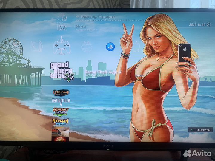 Sony PS3 super slim прошитая