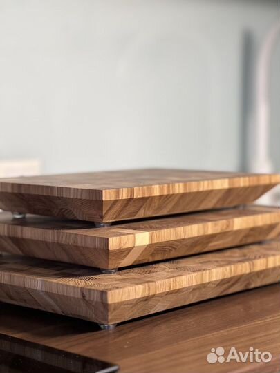 Доска разделочная торцевая из дуба