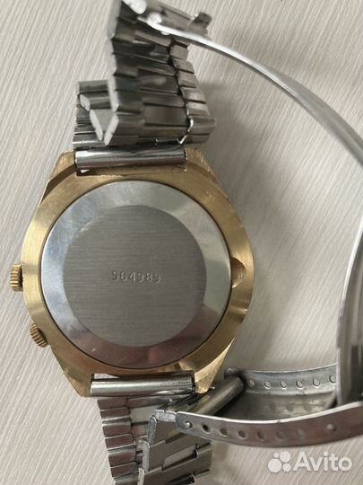 Часы мужские механические «Вахтовые» 24 часа СССР