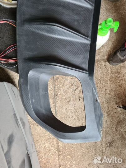 Юбка бампера задняя Geely Coolray sport SX11 2020