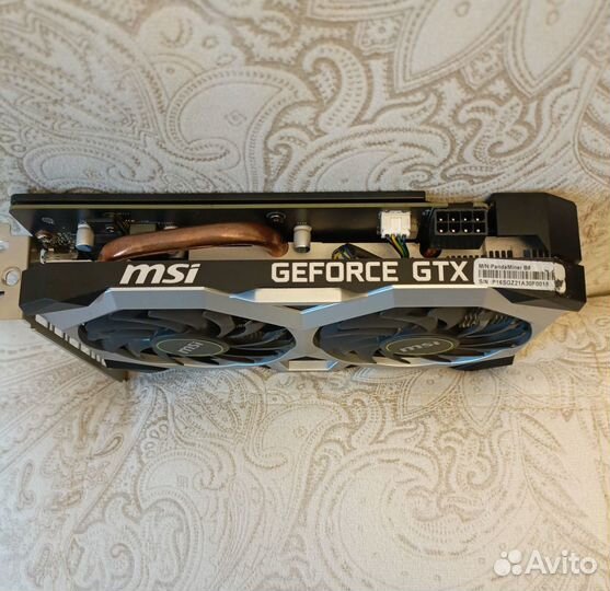 Видеокарта MSI GeForce GTX 1660 super ventus XS OC