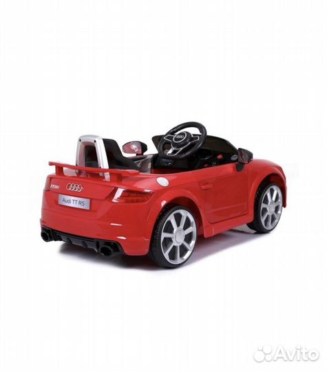 Электромобиль детский Audi TT RS, красный новый