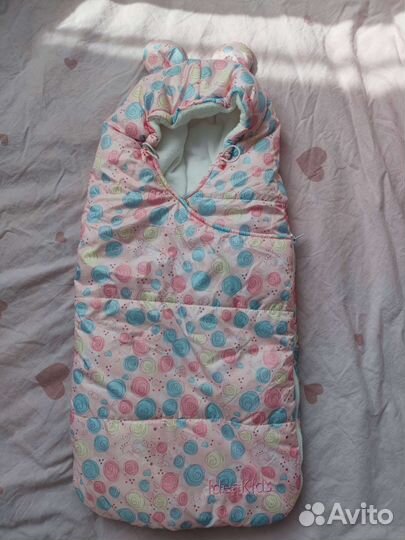 Конверт на выписку зимний для девочки