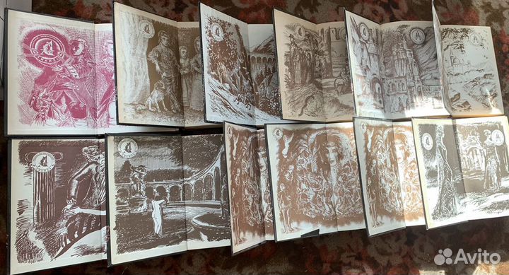 Понсон дю Террайль,собрание сочинений в 12-ти тома