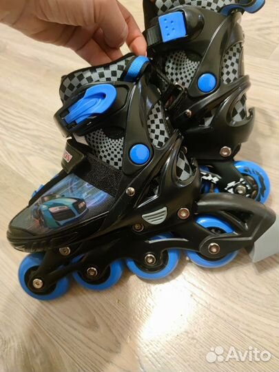 Растущие ролики-коньки