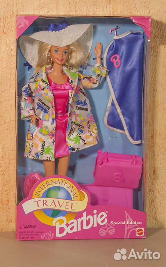 Кукла барби винтаж International Travel Barbie