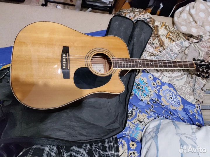 Электро-акустическая гитара Cort AD880 CE NAT