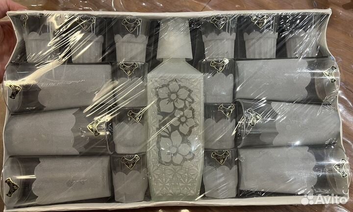 Бокалы с графином Гусь Хрустальный