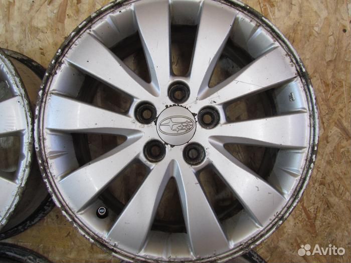 Диски Subaru R15 Литые 5x100 J6 MW