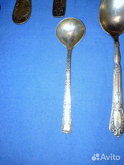 Мельхиоровые ложки. СССР