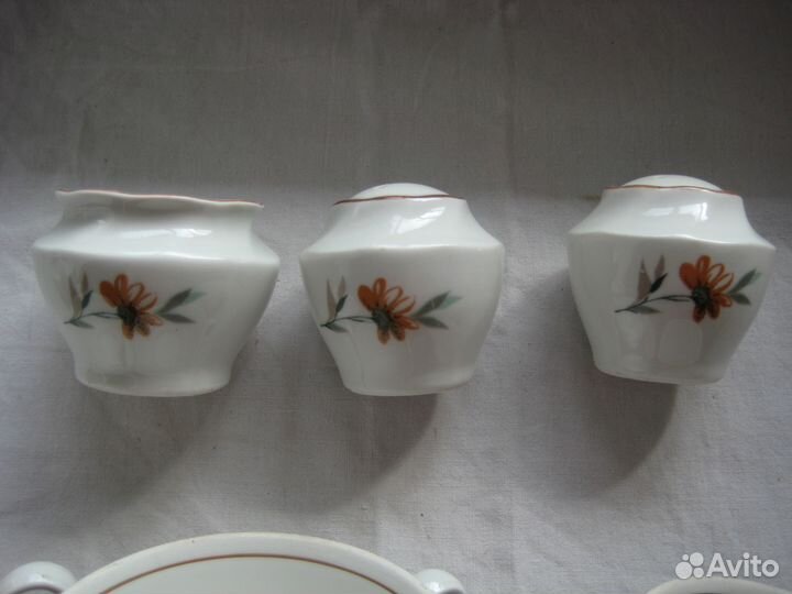 Сервиз из фарфора СССР (клеймо RPR)