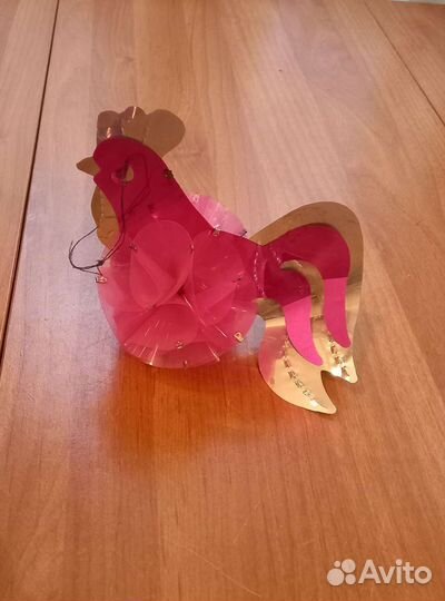 Елочные игрушки СССР из фольги и пенопласта