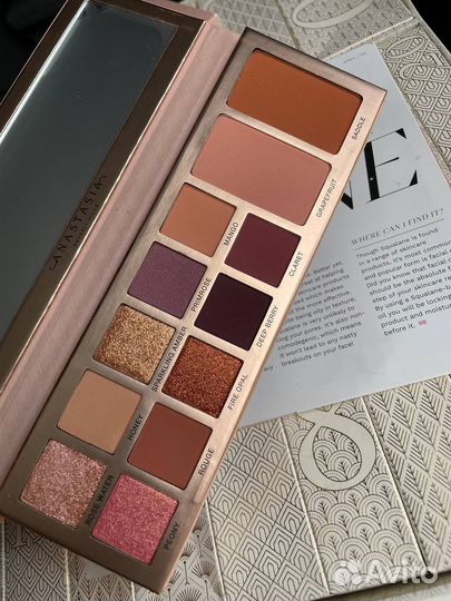 Палитра теней anastasia beverly hils