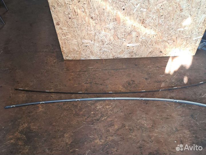 Молдинги на крышу hyundai matrix