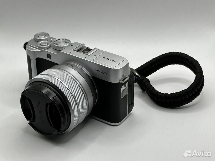Камера Fujifilm X-A7 Silver + XC15-45mmF3.5-5.6