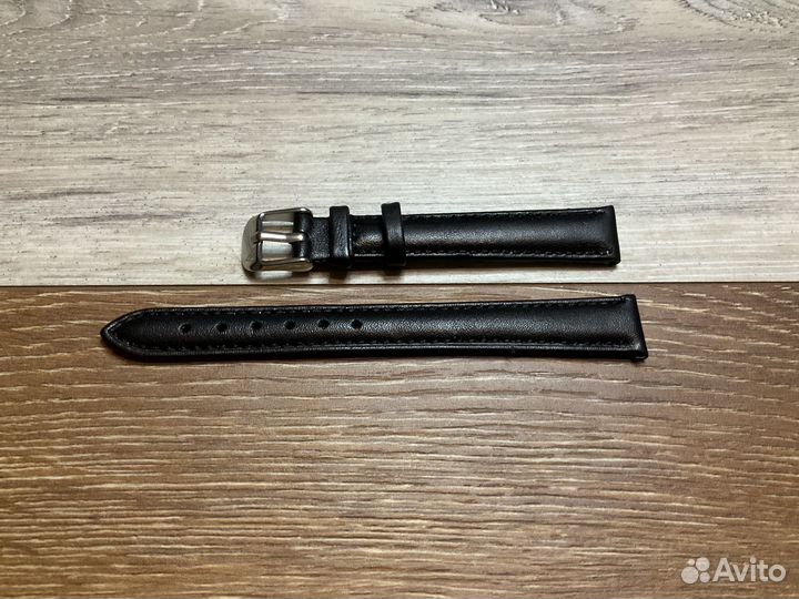 Кожаный Ремешок на часы 14 мм, Byron