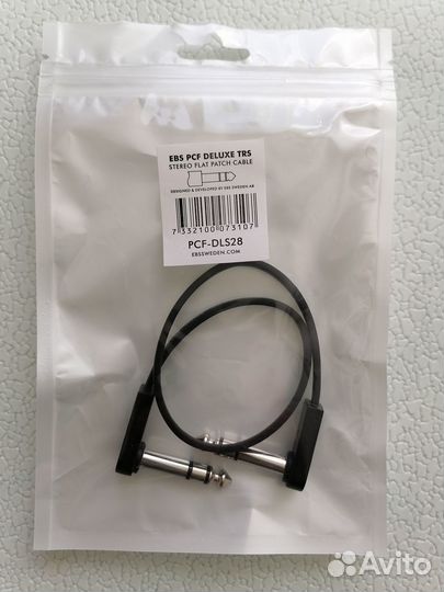 Плоский патч кабель 28 см EBS PCF DLS28 (Швеция)