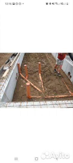 Канализация в частном доме по грунту