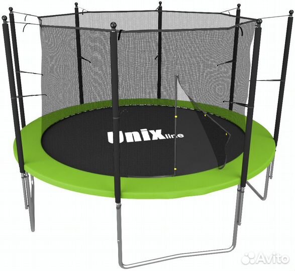 Батут unix line Simple 8 ft Green (inside)