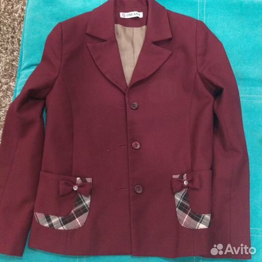 Пиджак школьный для девочки