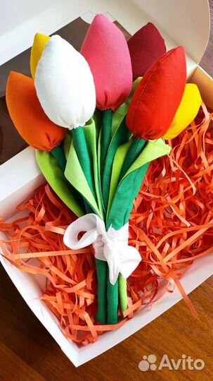 Подарочные наборы тюльпанов Тильда