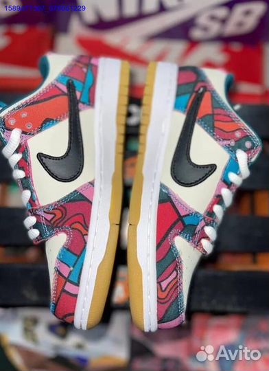 Nike Dunk Low Parra Abstract (Арт.65855)