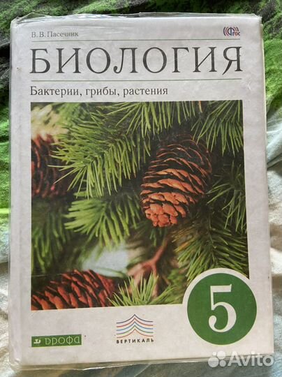 Учебник по биологии 5 класс Пасечник