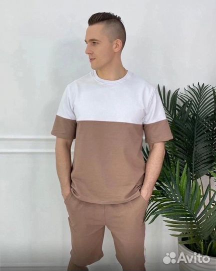 Костюм с шортами мужской