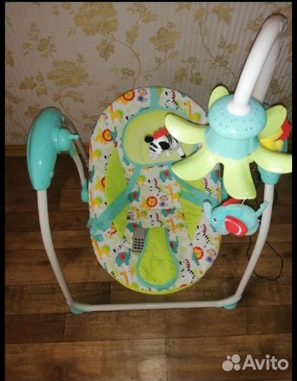 Детские электронные качели для новорожденных