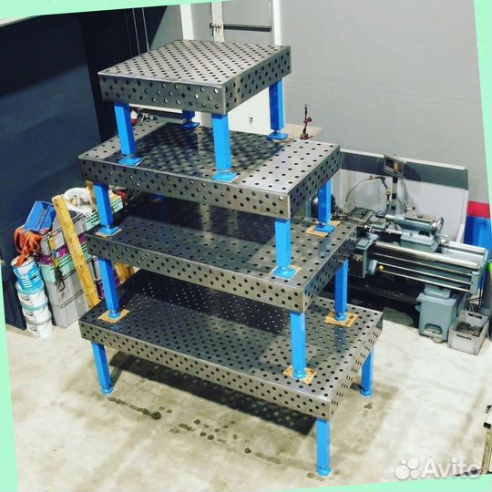 Сварочный 3D стол 3000х1500х150 толщиной 10мм