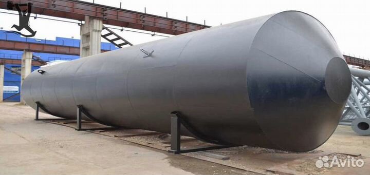 Цистерна горизонтальная 50м3. Емкость