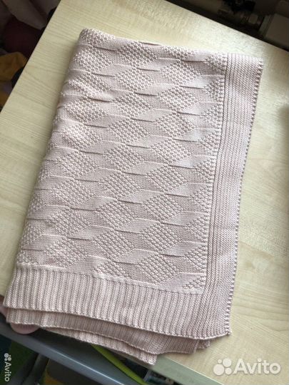 Вязаные детские пледы и одеялки H&M