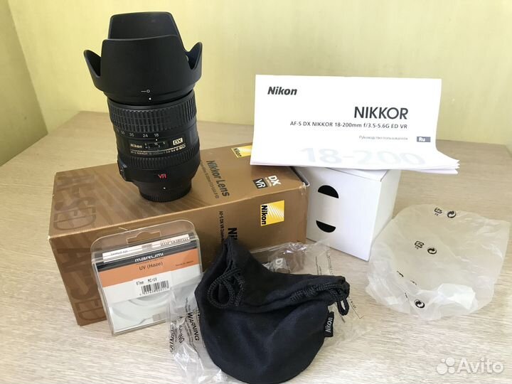 Nikon AF-S Nikkor 18-200 f/3.5-5.6G ED VR DX