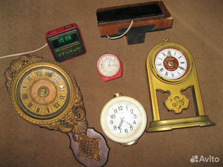 Часы СССР набором