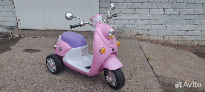 Детский мотоцикл на аккумуляторе бу