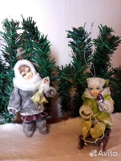 Елочные игрушки СССР