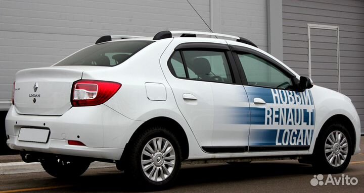 Рейлинги для автомобиля Renault Logan с 2014