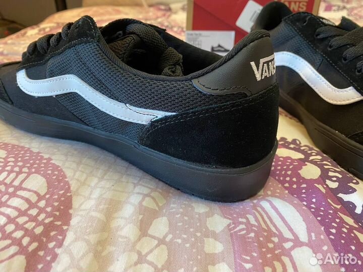 Оригинальные кеды Vans Cruze черные 44.5 EU