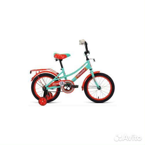 Велосипед детский Forward Azure d-16 1x1 (2022) зе