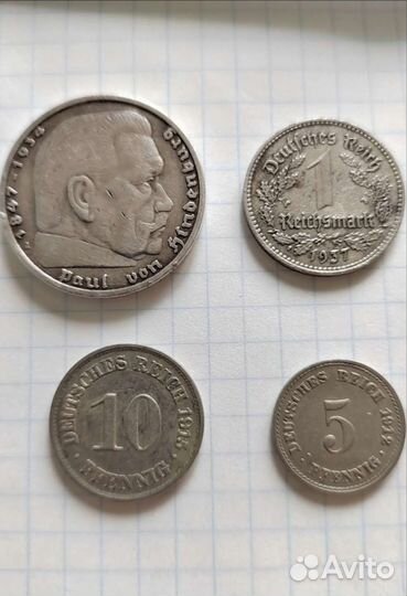 Монеты Германии набором