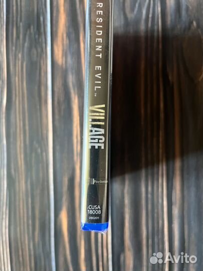 Resident evil village ps4 (диск новый)