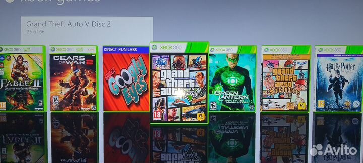 Xbox 360 Slim 320 Гб. 100 игр. Kinect. Вариант 5