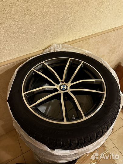 Диски с резиной bmw r18 разноширокие