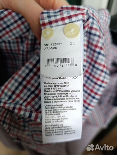 Рубашка US polo мужская XL