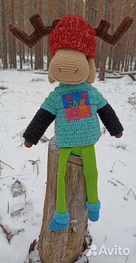 Вязаные игрушки ручной работы